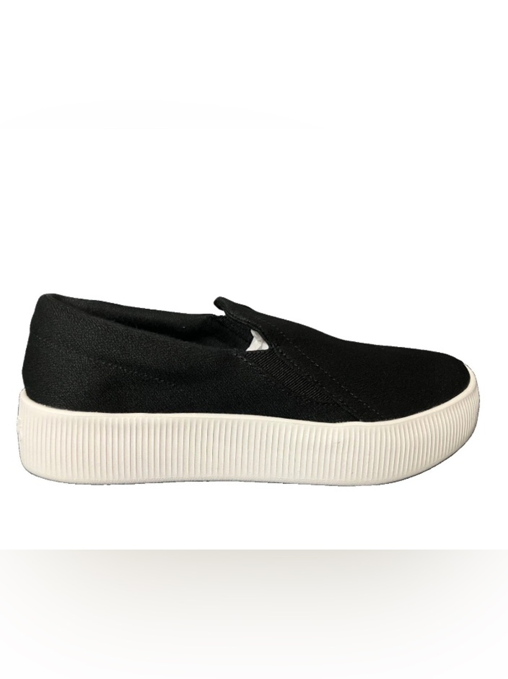 Allbirds Lounger Lift Womens Size 8.5 Black White Casual Slip On Shoes Sneakers